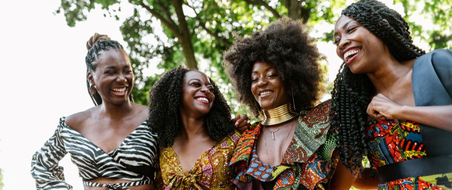 Ebony Network members celebrating at an event