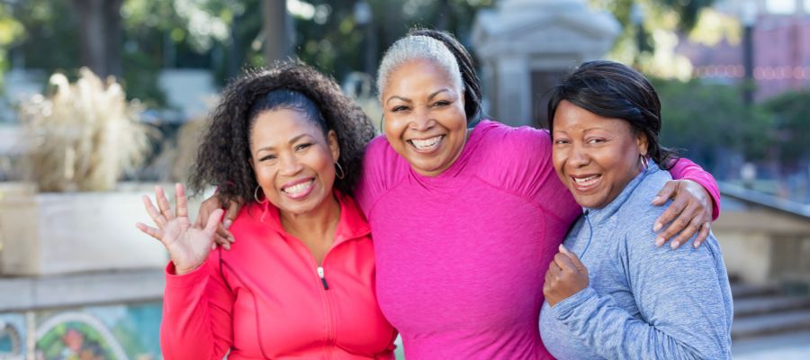Women in the Ebony Network community celebrating together